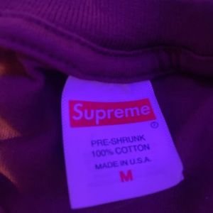 Supreme Warning Tee ‘22